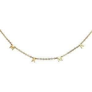 MAMA gold necklace